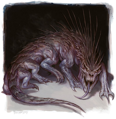 As is the art from the 3E Monster Manual!