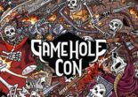 Gamehole Con 11 art showing a battle with skeletons